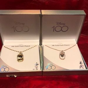 Disney Mickey and Minnie necklaces